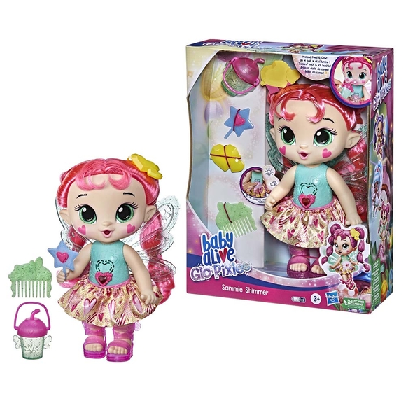 Baby Alive GloPixies Peri Bebek Sammie Shimmer INT-F2595