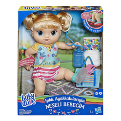 Baby Alive Işıklı Ayakkabılarıyla Neşeli Bebeğim E5247 - Thumbnail