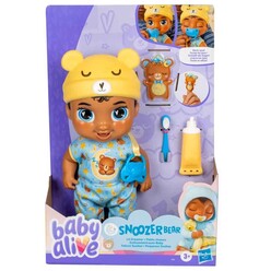 Hasbro Baby Alive - Baby Alive Lil Dreamer Snoozer Bear Sleepy Boy F9967