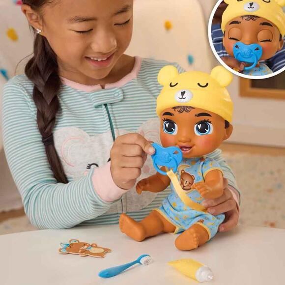 Baby Alive Lil Dreamer Snoozer Bear Sleepy Boy F9967