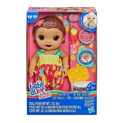 Baby Alive Lily İle Mama Eğlencesi Kumral E5842 - Thumbnail