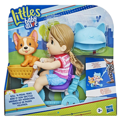 Baby Alive Minik Bebeğim Ve Üç Tekerlekli Bisikleti E7410 - Thumbnail