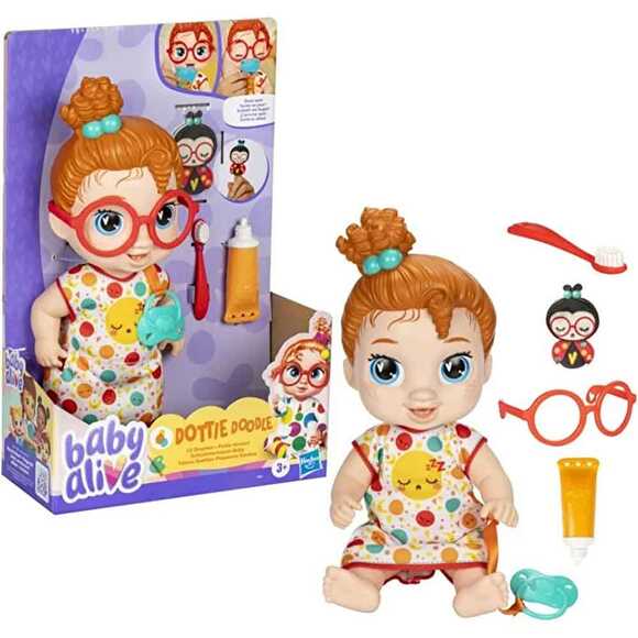 Baby Alive Uykucu Bebeğim - Kızıl F9965