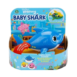 Baby Shark Sesli ve Yüzen Figür 25282 BAH03000 - Thumbnail