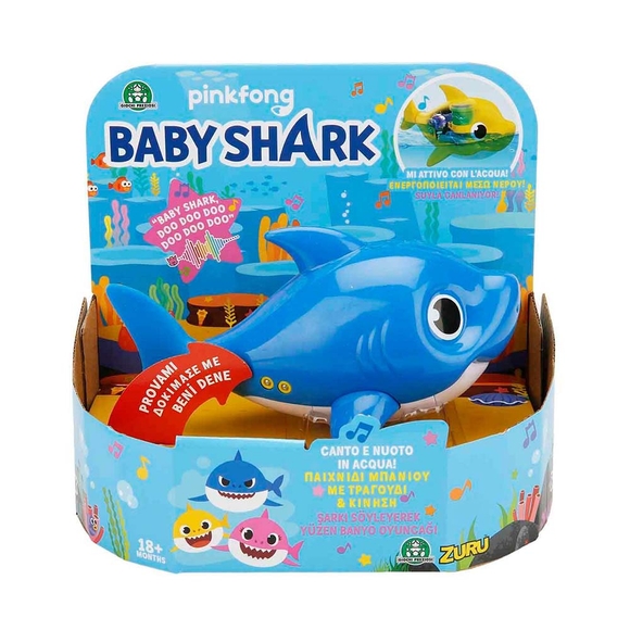 Baby Shark Sesli ve Yüzen Figür 25282 BAH03000