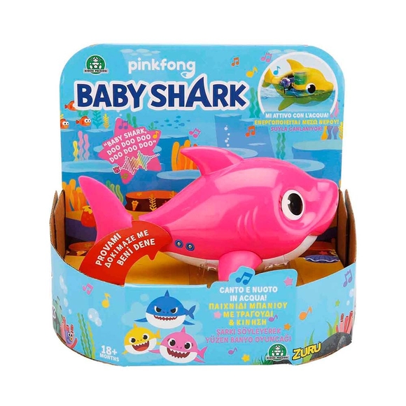 Baby Shark Sesli ve Yüzen Figür 25282 BAH03000