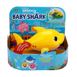 Baby Shark Sesli ve Yüzen Figür 25282 BAH03000 - Thumbnail