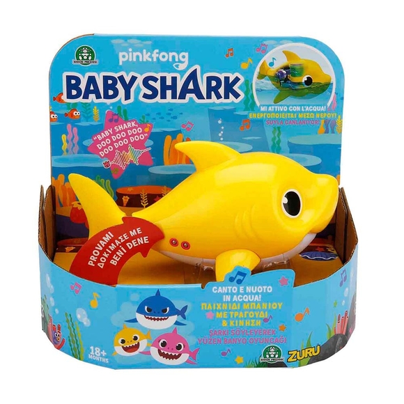 Baby Shark Sesli ve Yüzen Figür 25282 BAH03000