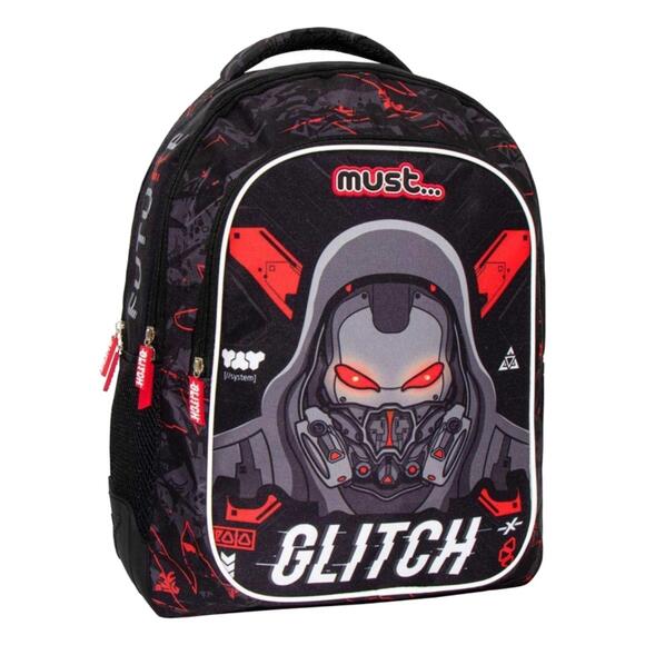 Backpack Must 32x18x43 Glitch Okul Çantası 584970