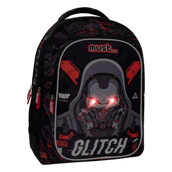 Backpack Must 32x18x43 Glitch Okul Çantası 584970