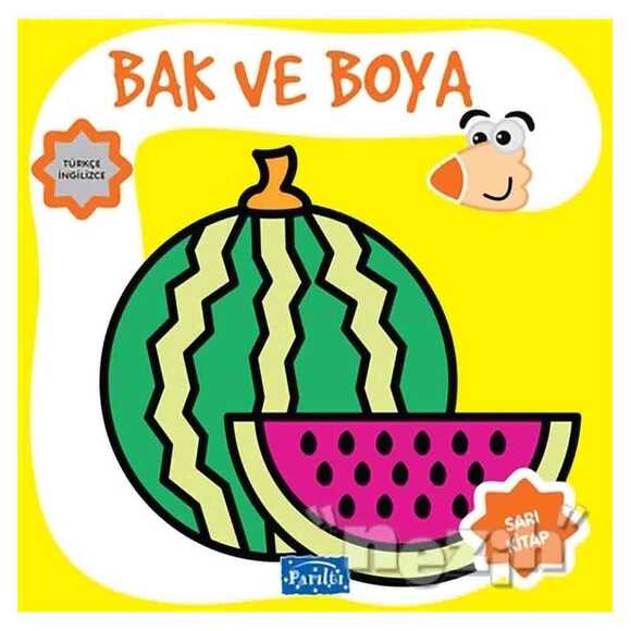 Bak ve Boya Sarı Kitap