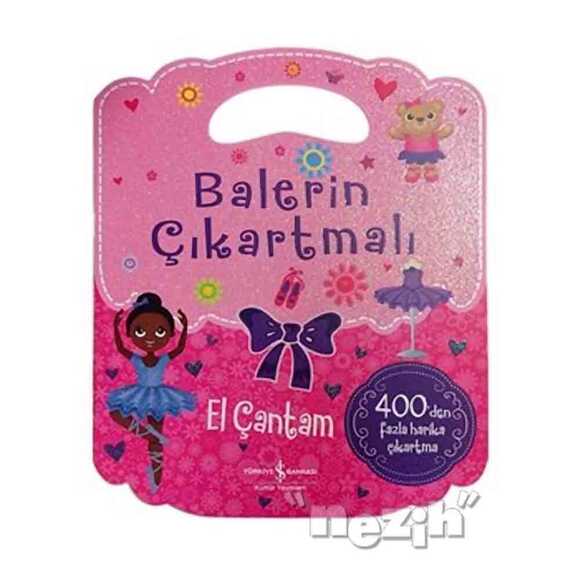 Balerin Çıkartmalı El Çantam