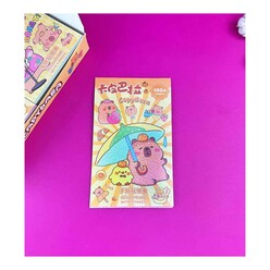 Bam 13X22 Cm 4 Sayfa Sticker Defter Capybara 1512 - Thumbnail
