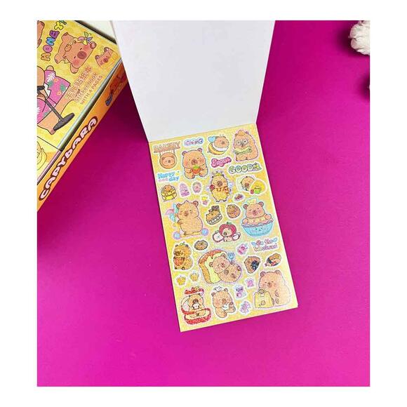 Bam 13X22 Cm 4 Sayfa Sticker Defter Capybara 1512