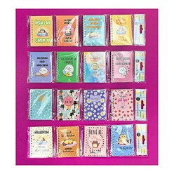 Bam Hediyelik 1249 Mini 4’lü Spiralli Defter - Thumbnail