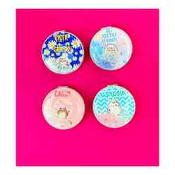 Bam Hediyelik - Bam Hediyelik 1253 Motto Tasarımlı Oval Ayna 