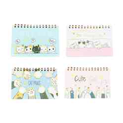 Bam Hediyelik 1314 Kedi 13x19 cm Klavye Önü Düzenleyici Defter - Thumbnail