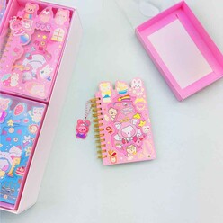 Bam Hediyelik BM-1335 Spiralli Tavşan Tasarımlı Mini Defter - Thumbnail