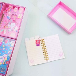 Bam Hediyelik BM-1335 Spiralli Tavşan Tasarımlı Mini Defter - Thumbnail