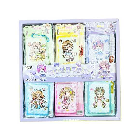 Bam Hediyelik Prenses Karakter Mini Defter 