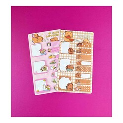 Bam Post-It Seti Capybara 25X15cm 1532 - Thumbnail