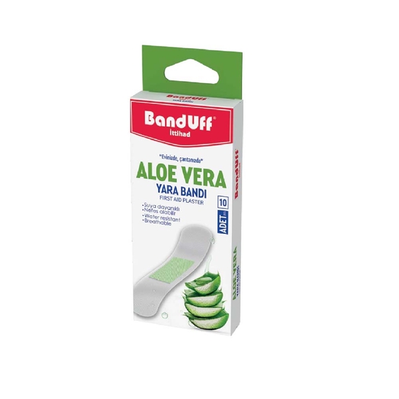 Banduff Aloe Vera’lı 10’lu Yara Bandı