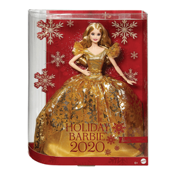 Barbie 2020 Mutlu Yıllar Bebeği Sarışın Ght54 - Thumbnail
