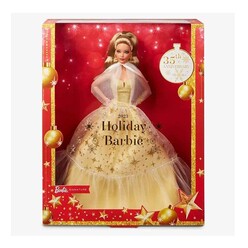 Mattel Barbie - Barbie 2023 Mutlu Yıllar Bebeği Kumral HJX06