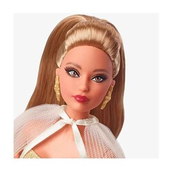 Barbie 2023 Mutlu Yıllar Bebeği Kumral HJX06 - Thumbnail