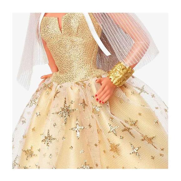 Barbie 2023 Mutlu Yıllar Bebeği Kumral HJX06