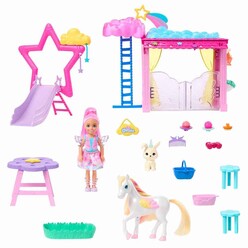 Barbie A Touch Of Magic Chelsea ve Pegasus Oyun Seti HNT67 - JCW56 - Thumbnail
