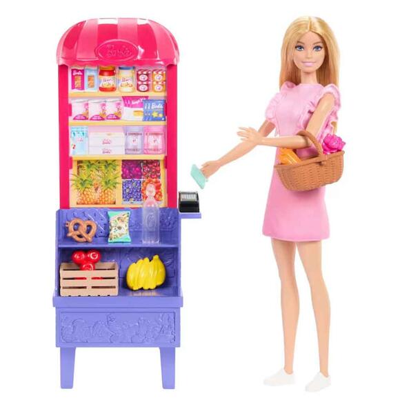 Barbie And Teresa Recipe for Friendship Malibu Markette Bebek ve Oyun Seti JCT05