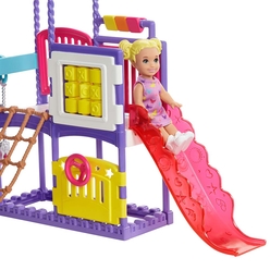 Barbie Bebek Bakıcısı Skipper Parkta Oyun Seti GHV89 - Thumbnail