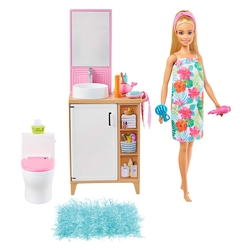 Barbie Bebek ve Oda Oyun Setleri GTD87 - Thumbnail