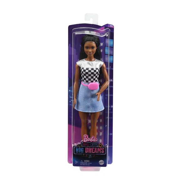 Barbie Büyük Şehir Büyük Hayaller Serisi Brooklyn Bebeği GXT04