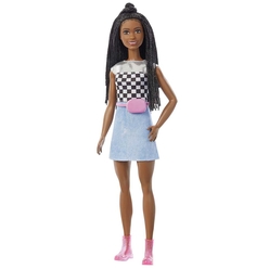 Barbie Büyük Şehir Büyük Hayaller Serisi Brooklyn Bebeği GXT04 - Thumbnail