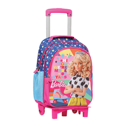 Barbie Çekçekli Okul Çantası 5022 Check M - Thumbnail