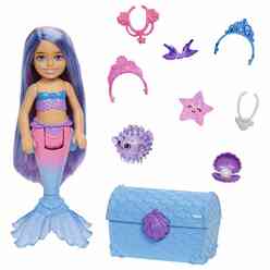Barbie Chelsea Deniz Kızı Bebeği HHG57 - Thumbnail