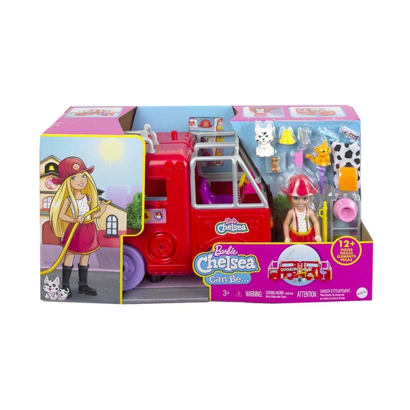 Barbie Chelsea İtfaiye Aracı HCK73