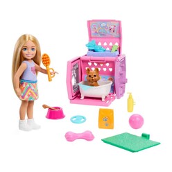 Barbie Chelsea Köpekçiğin Taşıma Çantası Oyun Seti JDF89 - Thumbnail