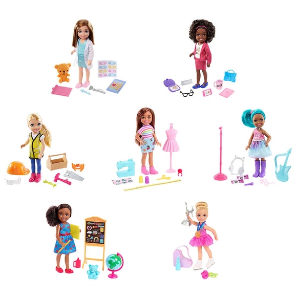 Barbie Chelsea Meslekleri Öğreniyor Bebek Serisi GTN86