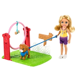 Barbie Chelsea Meslekleri Öğreniyor Bebek ve Oyun Setleri Serisi GTR88 - Thumbnail