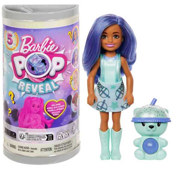 Barbie Chelsea Pop Reveal Boba Çayı Serisi HRK63