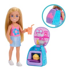 Barbie Chelsea Sırt Çantası Olabilen Cupcake Oyun Seti JBF46 - Thumbnail