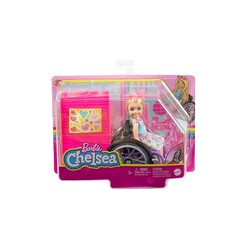 Mattel Barbie - Barbie Chelsea Tekerlekli Sandalyede Chelsea HGP29
