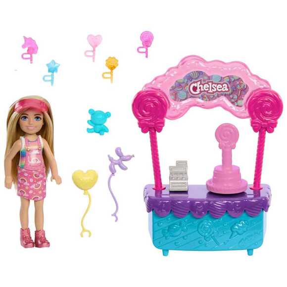 Barbie Chelsea’nin Şeker Dükkanı Oyun Seti HRM07