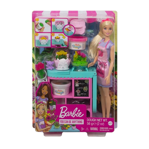 Barbie Çiçekçi Bebek ve Oyun Seti GTN58