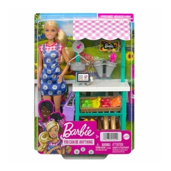 Barbie Çiftçi Pazarı Oyun Seti HCN22 - Thumbnail