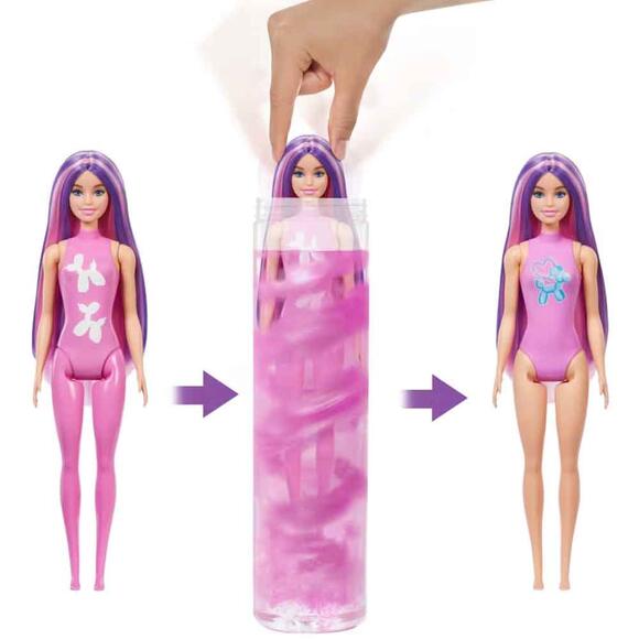 Barbie Color Reveal - Balondan Hayvan Figürleri Serisi JFV58