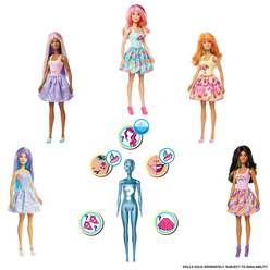 Barbie Color Reveal - Renk Değiştiren Sürpriz Barbie Bebekler Seri 3 Gtp42 - Thumbnail